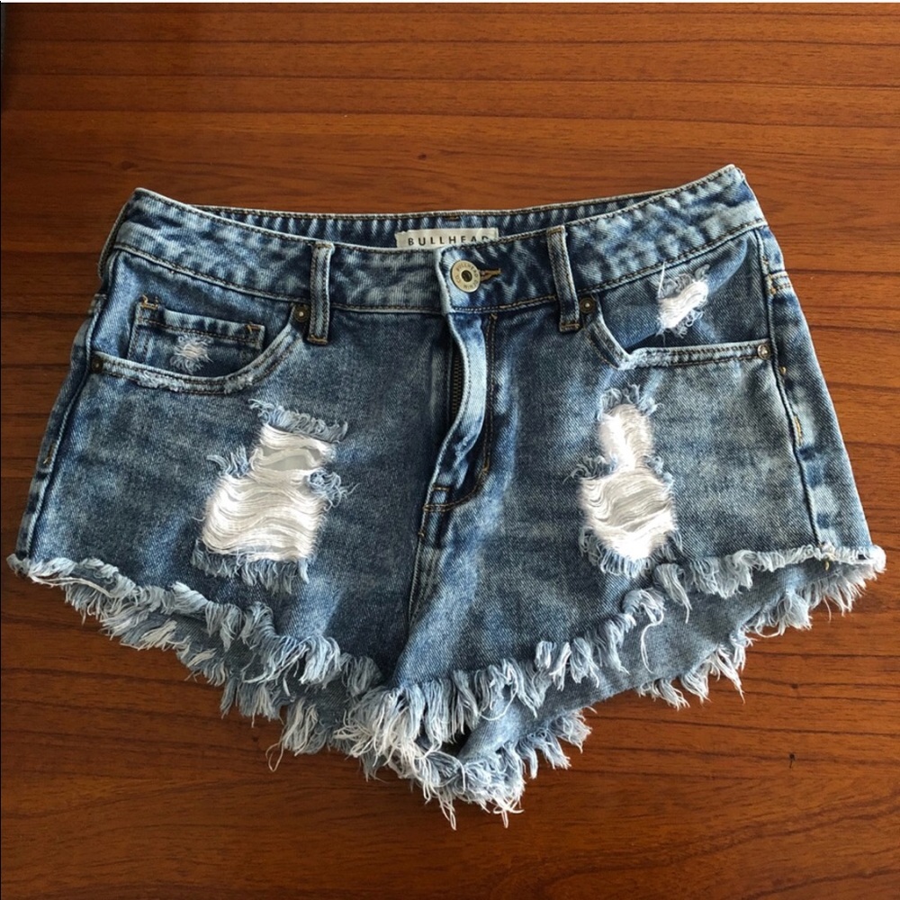 Bullhead High Rise Jean Shorts